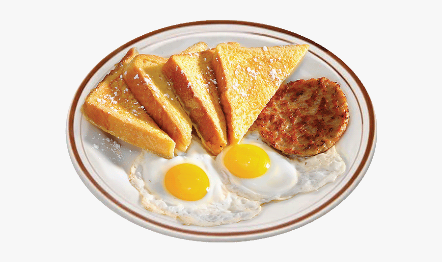 Griddle Combo - French Toast With Egg Png, Transparent Clipart