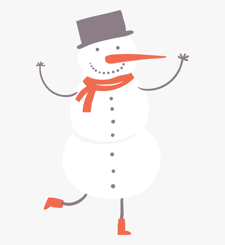 Snowman, Transparent Clipart