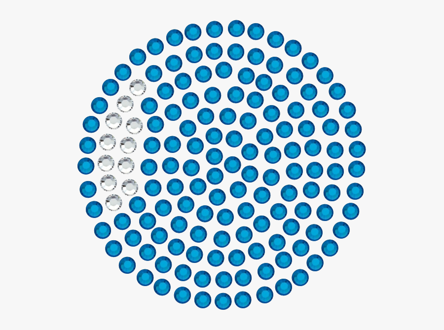 Transparent Pow Bubble Png - Circle With Dots Inside, Transparent Clipart
