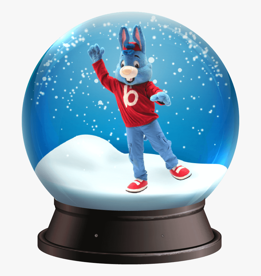 Snowglobe Met Bobo Boeken Of Inhuren - Cartoon, Transparent Clipart
