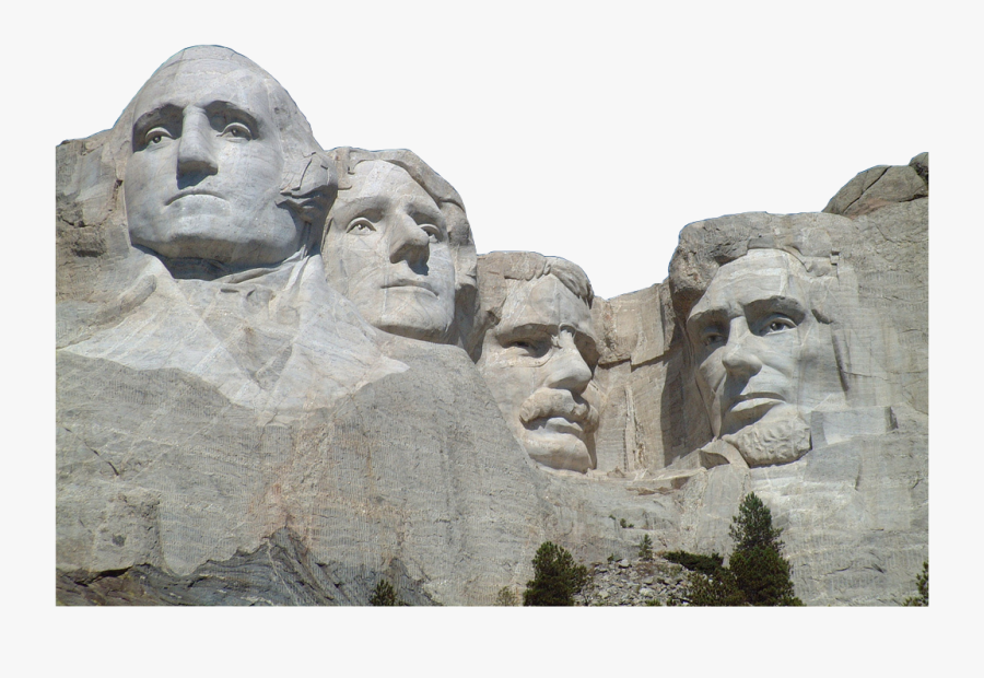 Transparent Corgi Silhouette Png - Mount Rushmore Transparent Background, Transparent Clipart