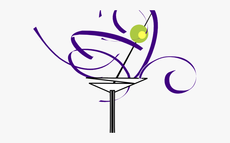Martini Glass Clip Art, Transparent Clipart