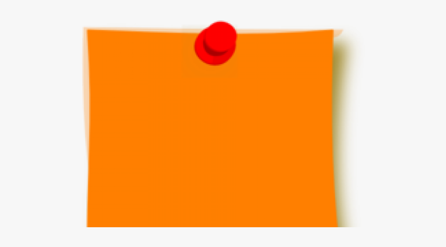 Post It Huge - Post It Clipart Orange, Transparent Clipart