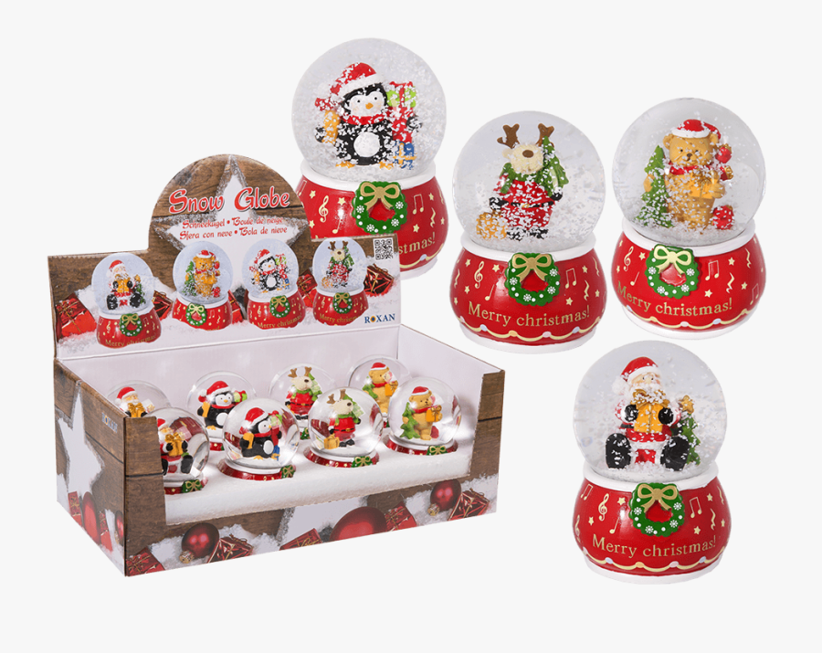 Transparent Snow Globe Png - Christmas Ornament, Transparent Clipart