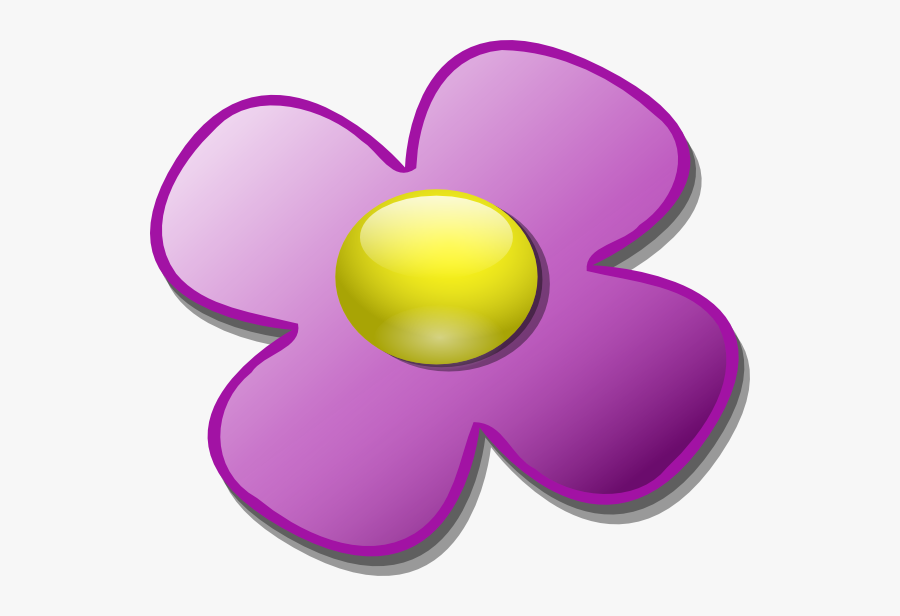 Purple Game Marble Flower Svg Clip Arts, Transparent Clipart