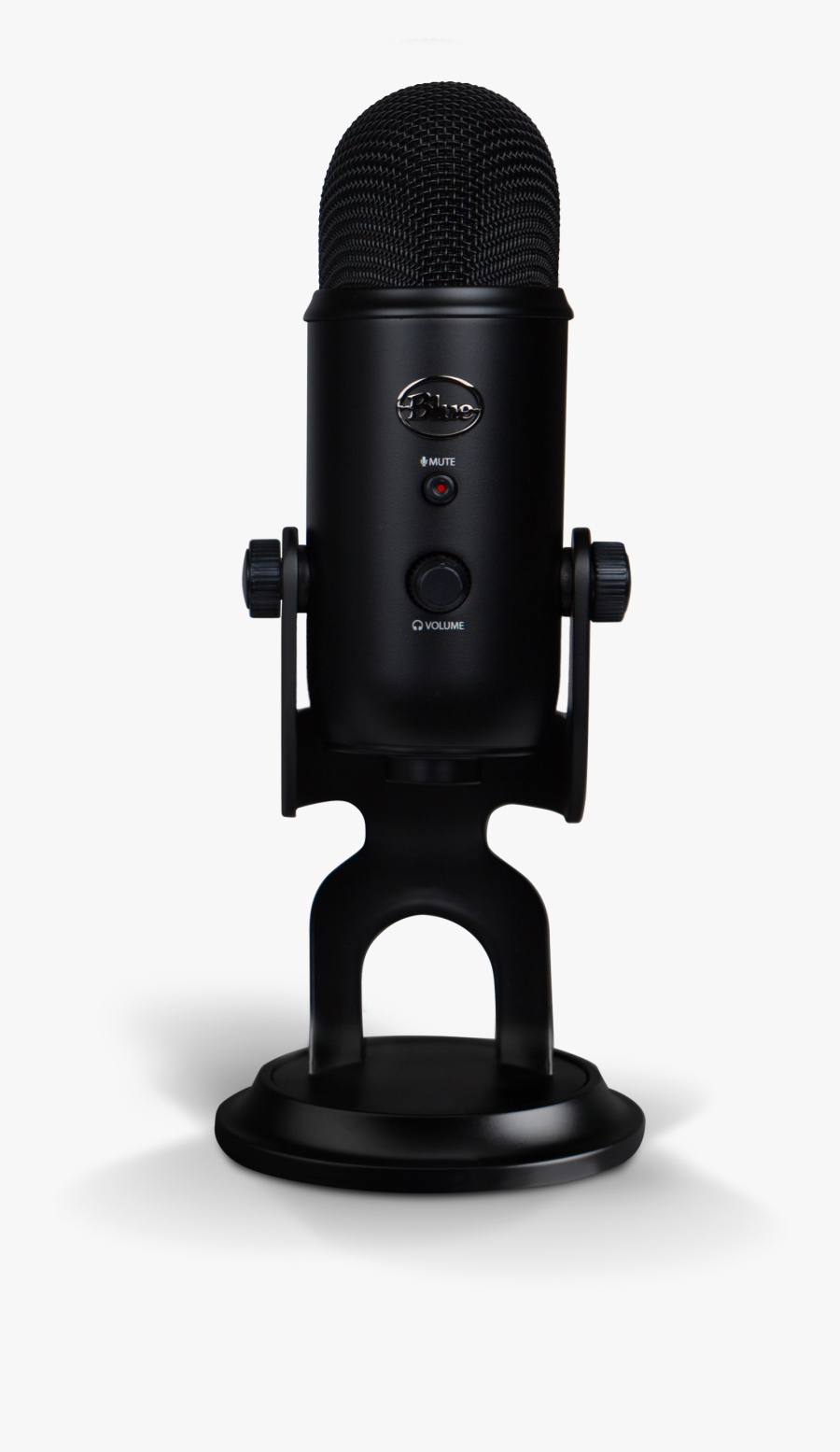 Yeti Mic Png Black Blue Yeti Microphone - Black Blue Yeti Microphone, Transparent Clipart