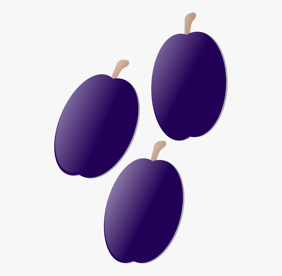 Plum Clip Art, Transparent Clipart