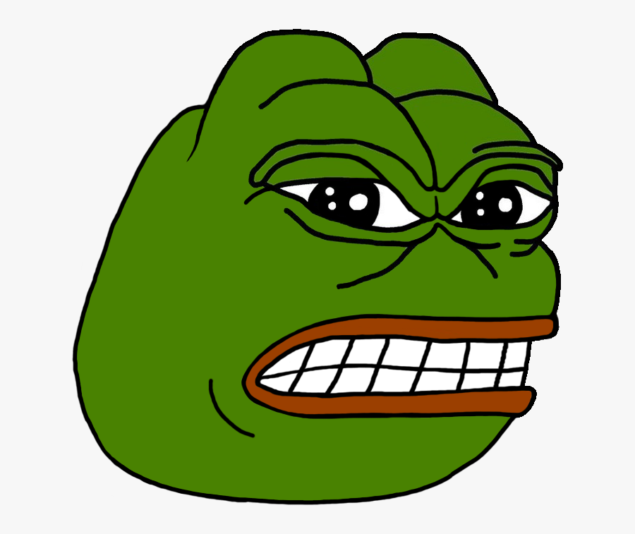 Pepe Angry Transparent, Transparent Clipart