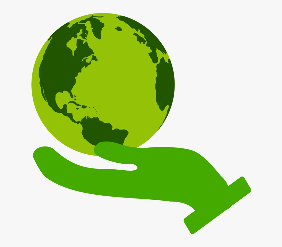 Plant,green,globe - Go Green Icon Png, Transparent Clipart