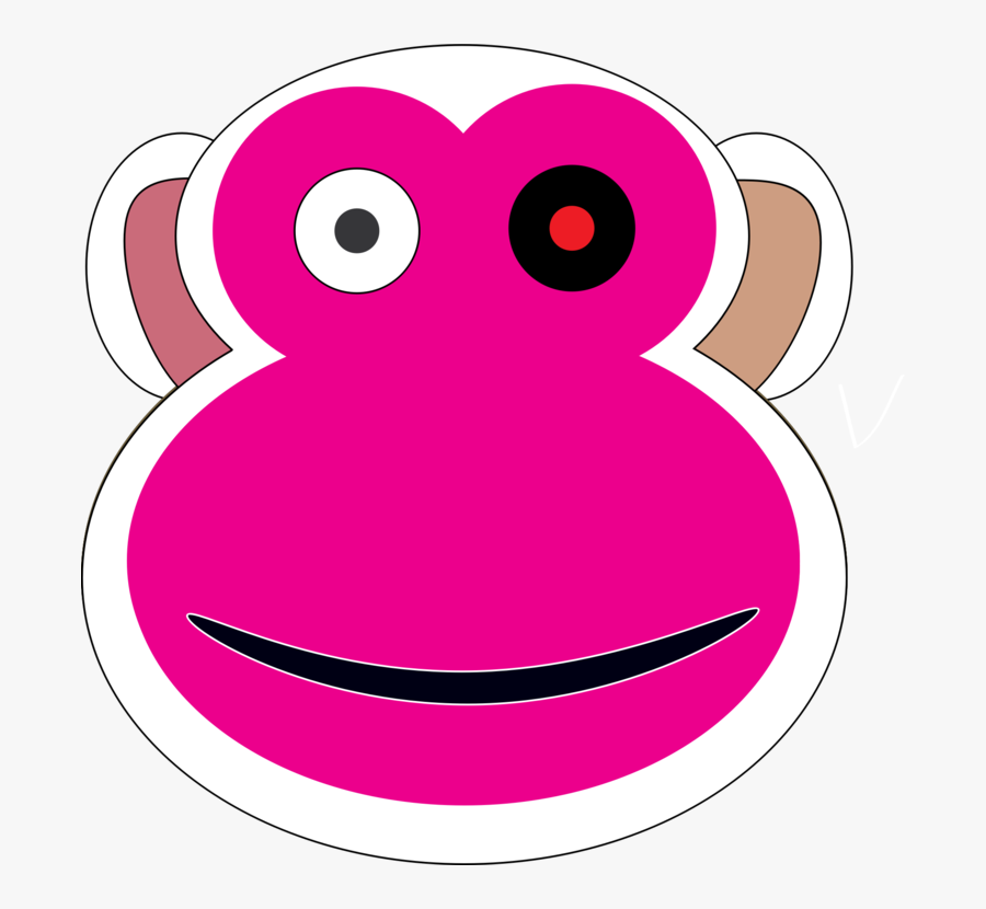 Pink,flower,eye - Cartoon, Transparent Clipart