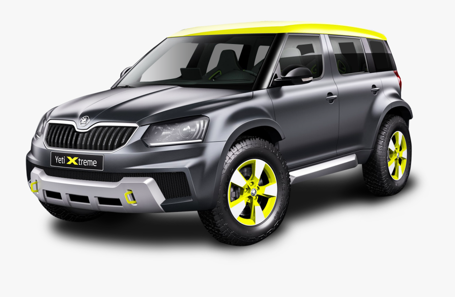 Black Skoda Yeti Xtreme Car Png Image - Skoda Yeti Xtreme, Transparent Clipart