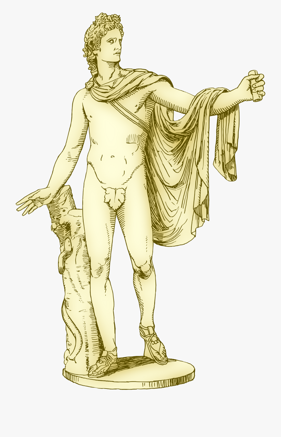 Transparent Marble Clipart - Apollo Png, Transparent Clipart