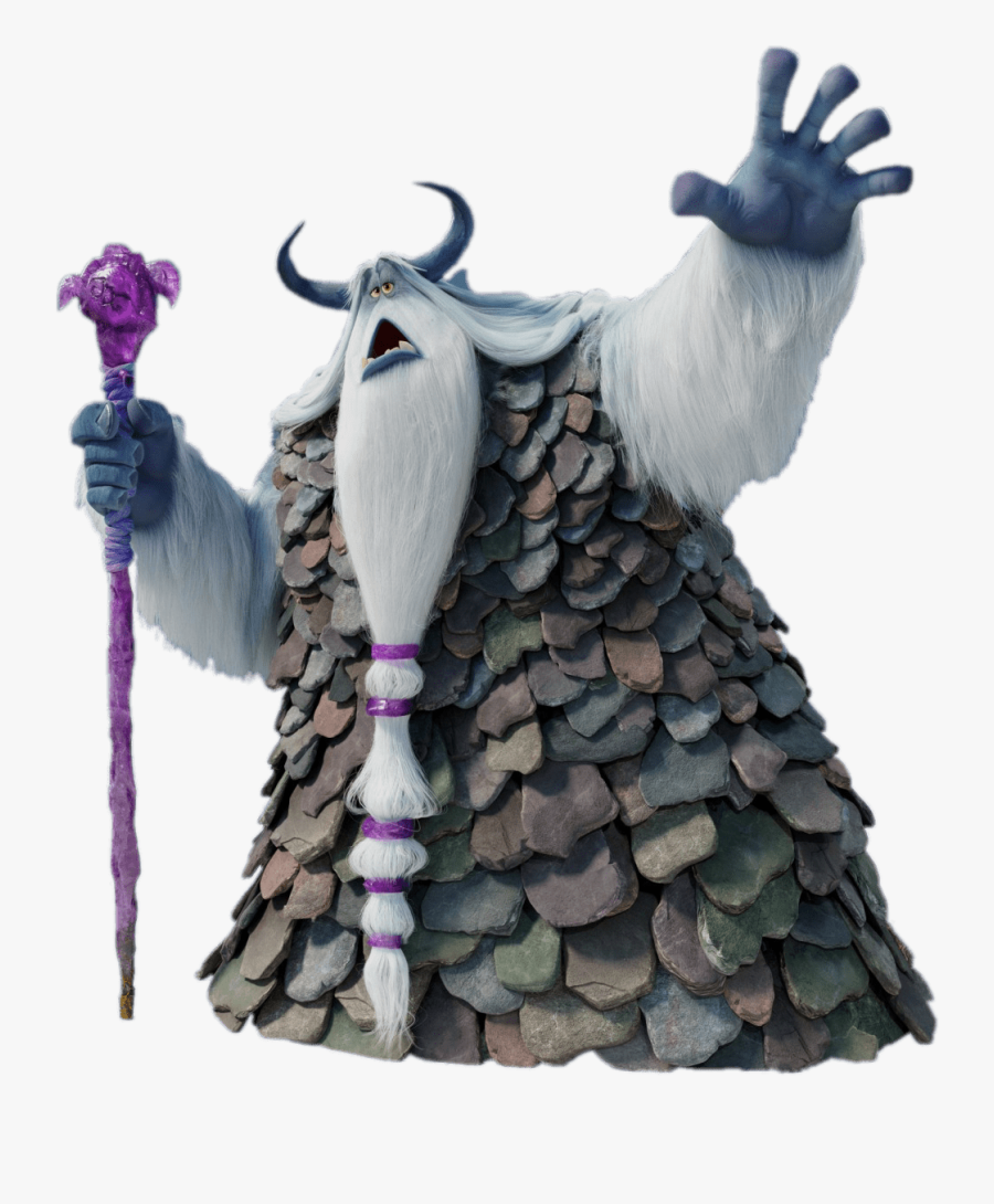 Smallfoot Stonekeeper Yeti - Small Foot Stone Keeper, Transparent Clipart