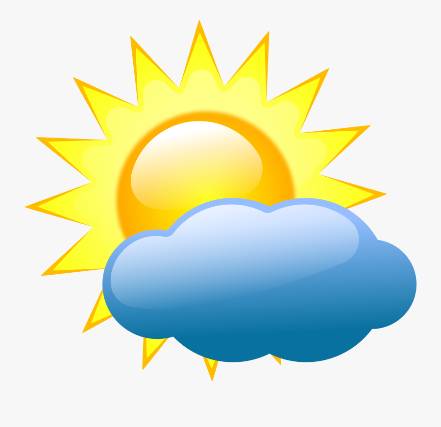 Cartoon Weather Clipart - Clipart Weather Symbols, Transparent Clipart