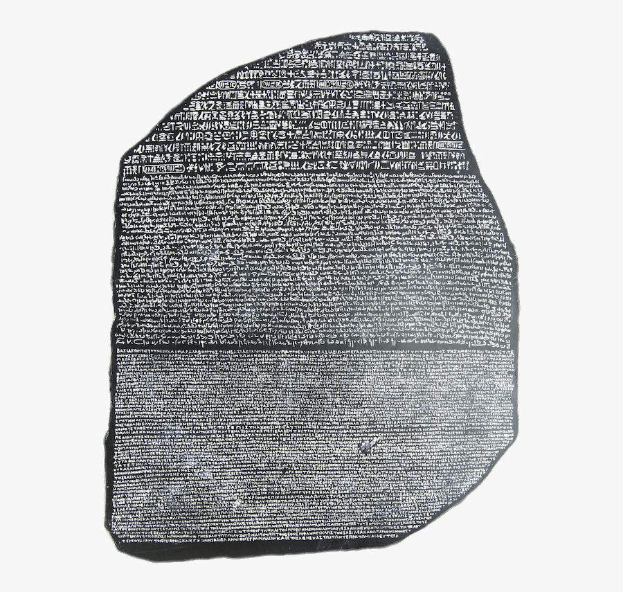 Replica Transparent Stickpng - Rosetta Stone, Transparent Clipart