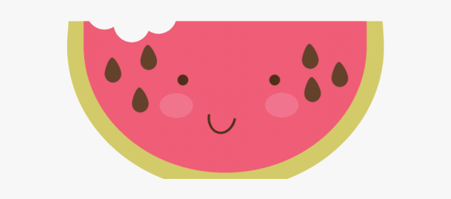 Watermelon Clipart B&w - Watermelon, Transparent Clipart