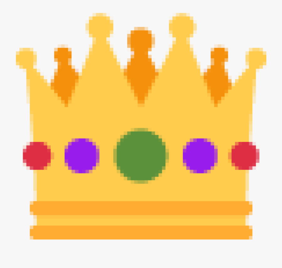 "right Out Of A Horror Movie - Krone Emoji, Transparent Clipart