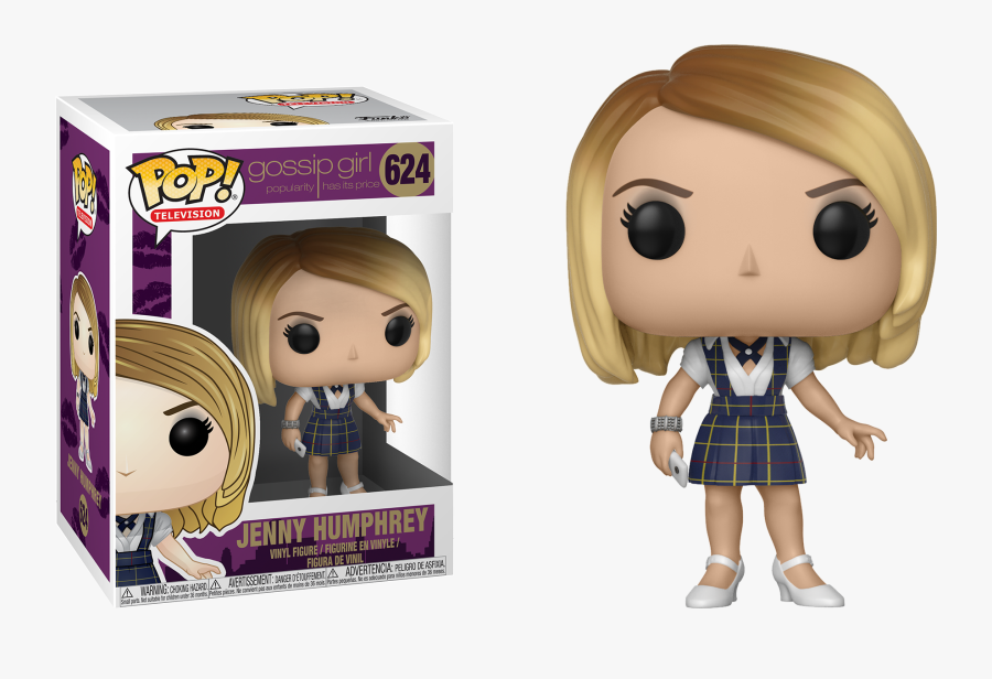 Transparent Gossip Clipart - Gossip Girl Pop Figures, Transparent Clipart