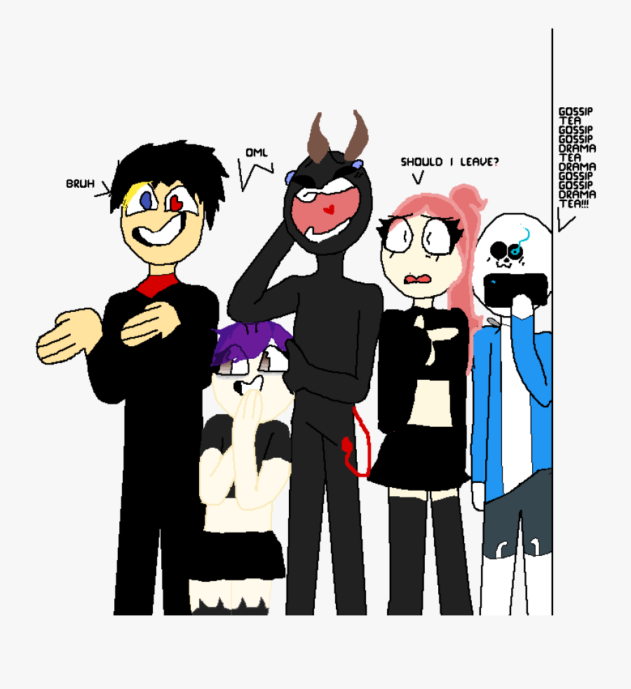 Gossip Tea Gossip Tea - Cartoon, Transparent Clipart