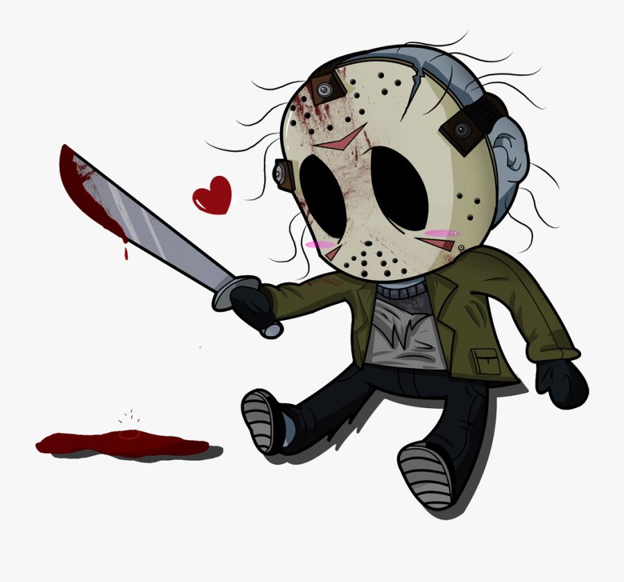 Jason Voorhees Clipart - Cartoon Jason Voorhees Transparent, Transparent Clipart