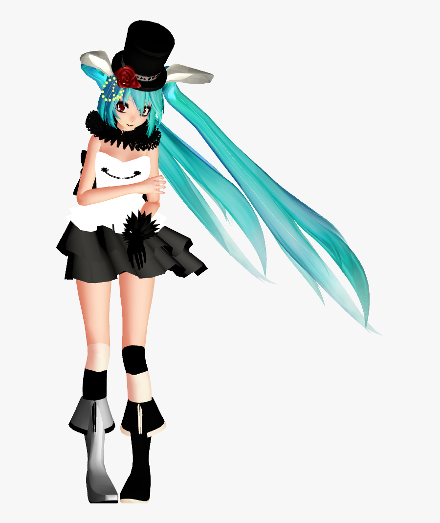 Horror Wonderland [rabbit][mmd,tda,miku] By Kurusou - Cartoon, Transparent Clipart
