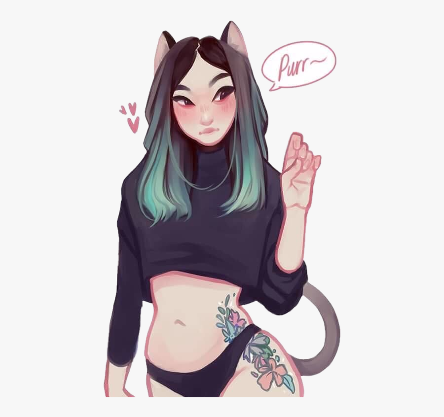 Clip Art Cat By One Of - Owler Art, Transparent Clipart