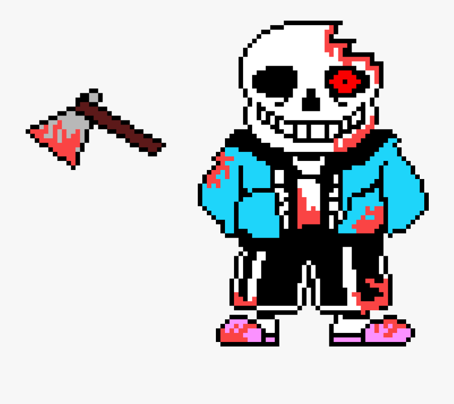Horror Tale Sans - Blue Eye Sans Png, Transparent Clipart