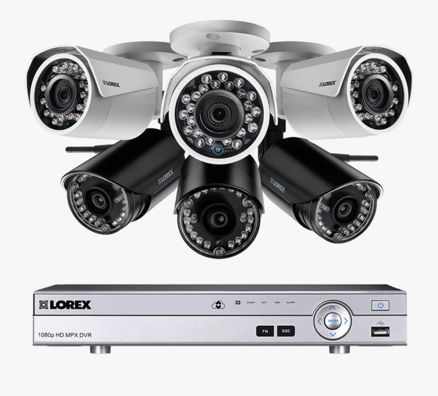 Video Recorder Clipart News Camera - Security Camera Systems Png, Transparent Clipart