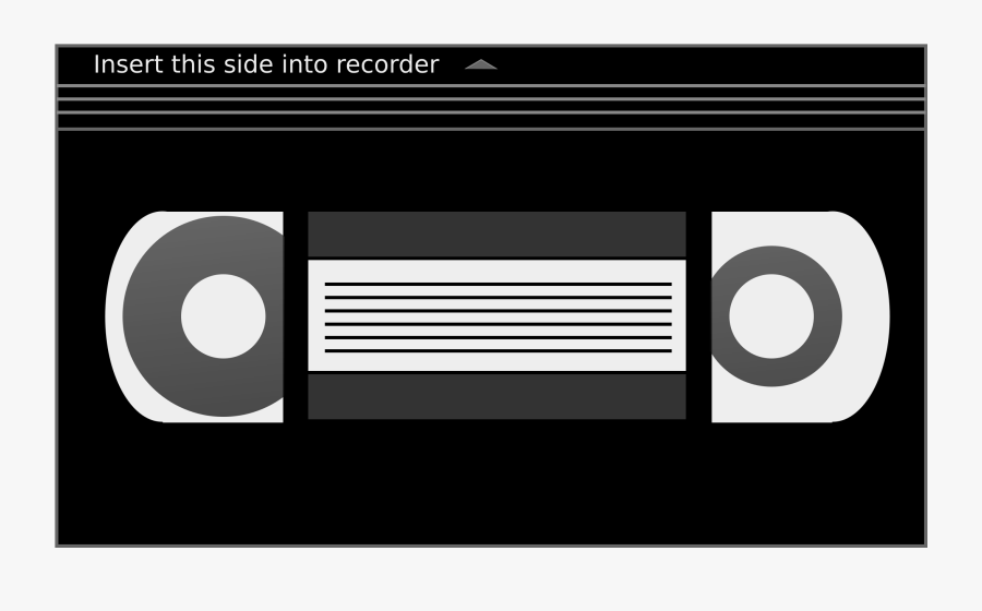 Videotape - Clipart - Video Tape Clipart, Transparent Clipart