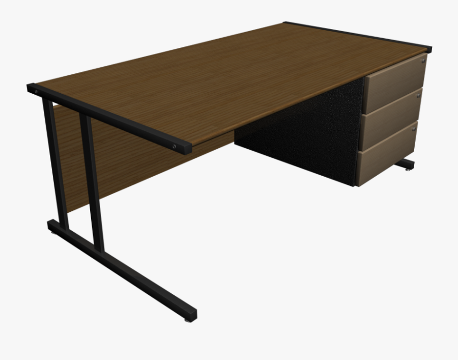 3d Desk Png, Transparent Clipart