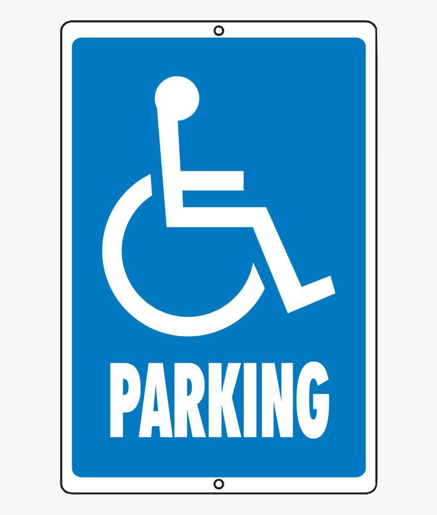Handicapped Reserved Parking Png Clipart - Reserved Parking In French, Transparent Clipart