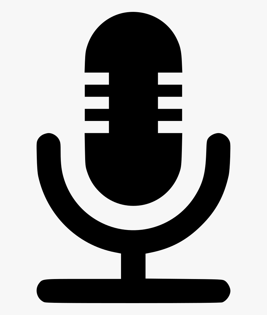 Transparent Cassette Tape Clipart Black And White - Voice Recorder Icon Png, Transparent Clipart