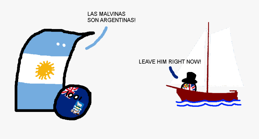 Clipart Black And White Falklands War Polandball Wiki, Transparent Clipart