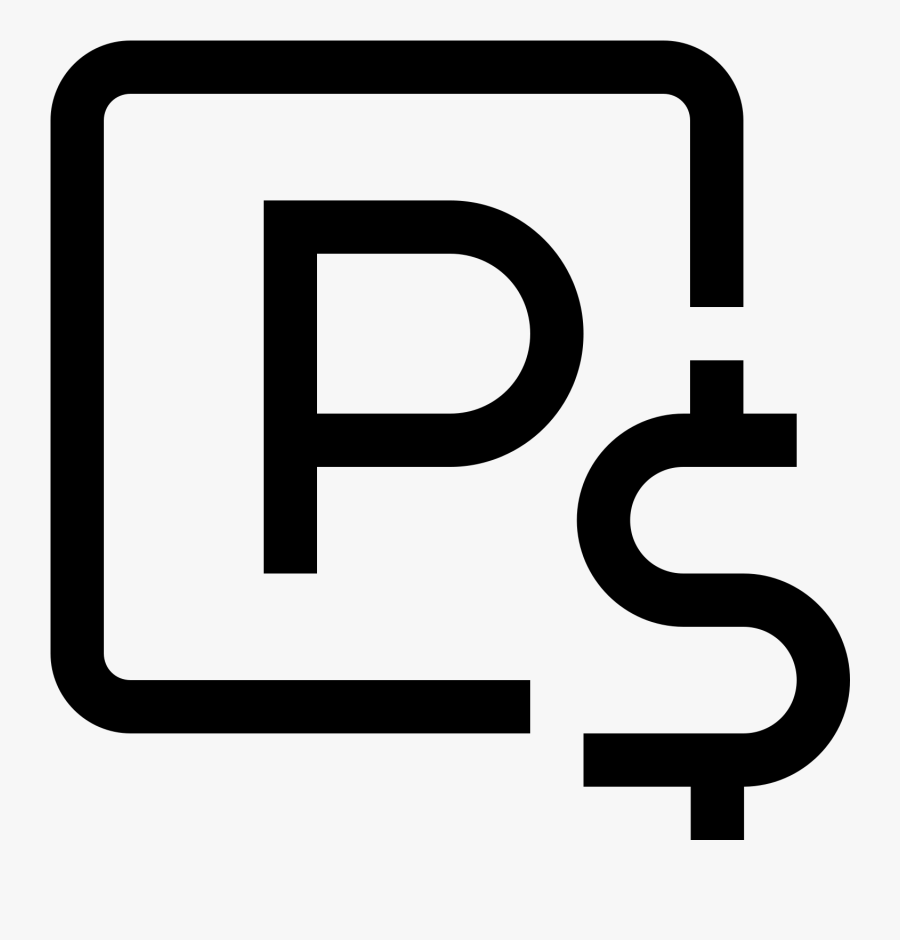 Paid Parking Icon - Graphics, Transparent Clipart