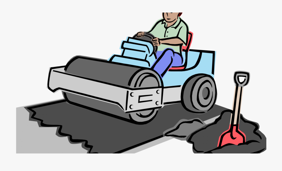 Parking Lot Clipart Paved - Parking Lot Paving Clipart, Transparent Clipart