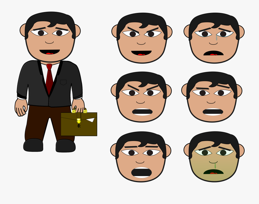 Human Behavior,head,comedy - ชุด ทำงาน การ์ตูน, Transparent Clipart