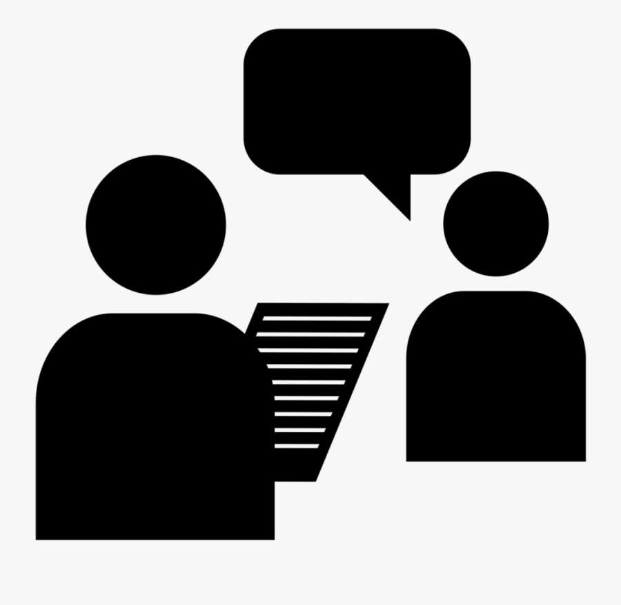 Job Computer Icons Exit Conversation Transprent Free - Interview Icon Png, Transparent Clipart