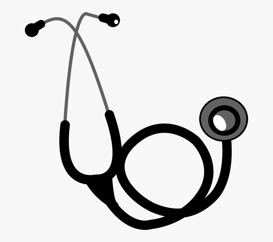 Transparent Antibodies Clipart - Stethoscope Transparent Background Heart, Transparent Clipart