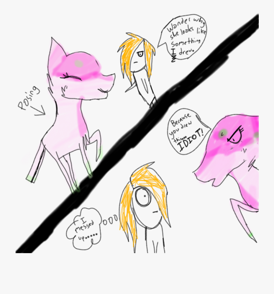 Decided To Put Comedy In A Dta - Cartoon, Transparent Clipart