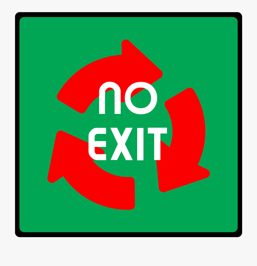 Emergency Exit, Transparent Clipart