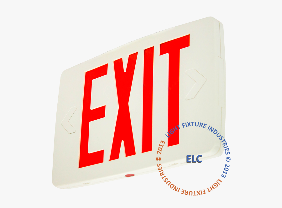 Exit Signs, Exit Lights & Emergency Lighting - Green Illuminated Exit Sign, Transparent Clipart