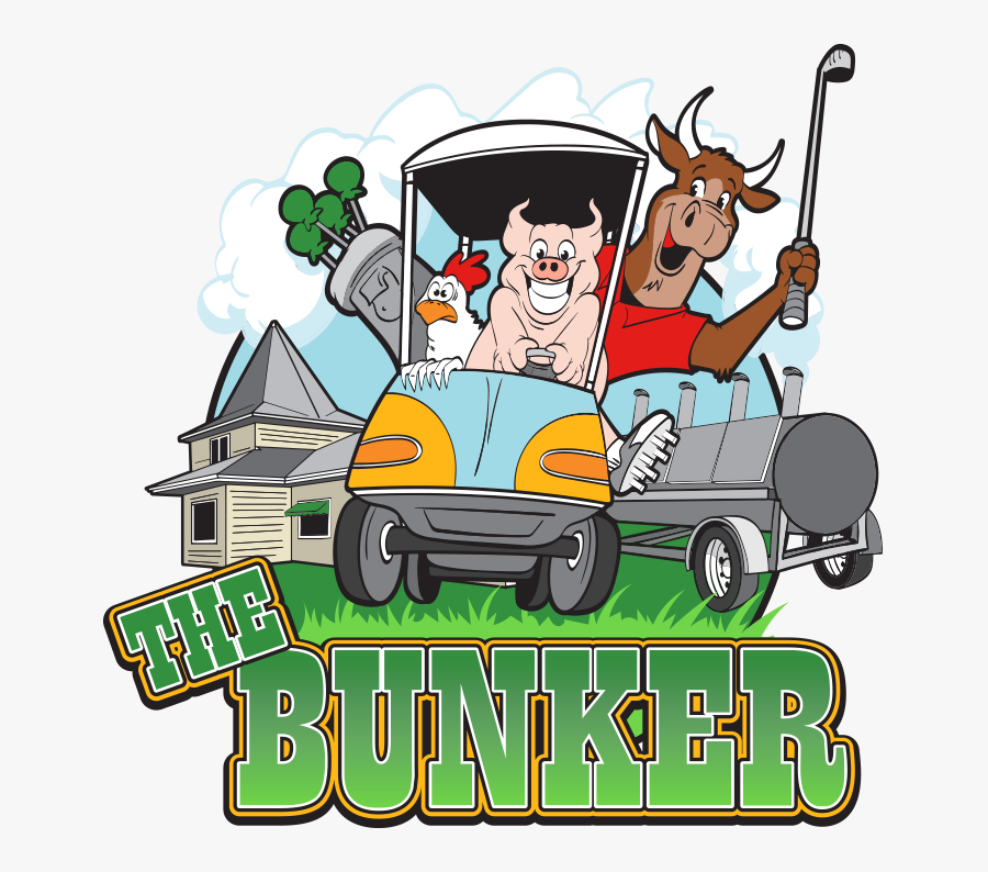 The Bunker Grill, Bar & Que - Cartoon, Transparent Clipart