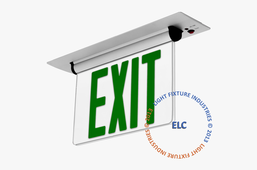 Emergency Clipart Emergency Lighting - Exit Sign New York City, Transparent Clipart