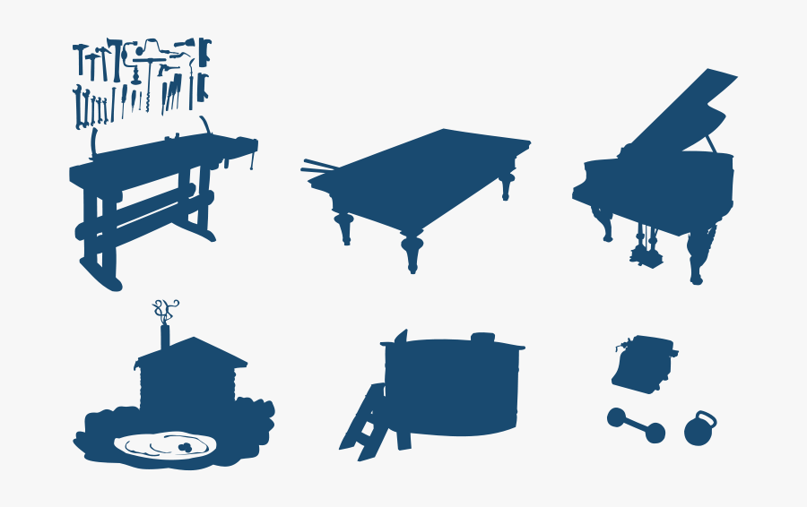 Hobby Silhouettes - Sauna Png, Transparent Clipart