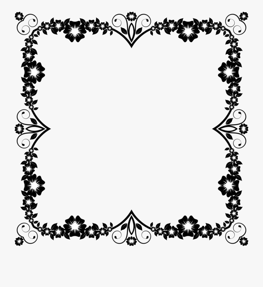 Picture Frame,heart,love - Transparent Frame Border Design Png, Transparent Clipart