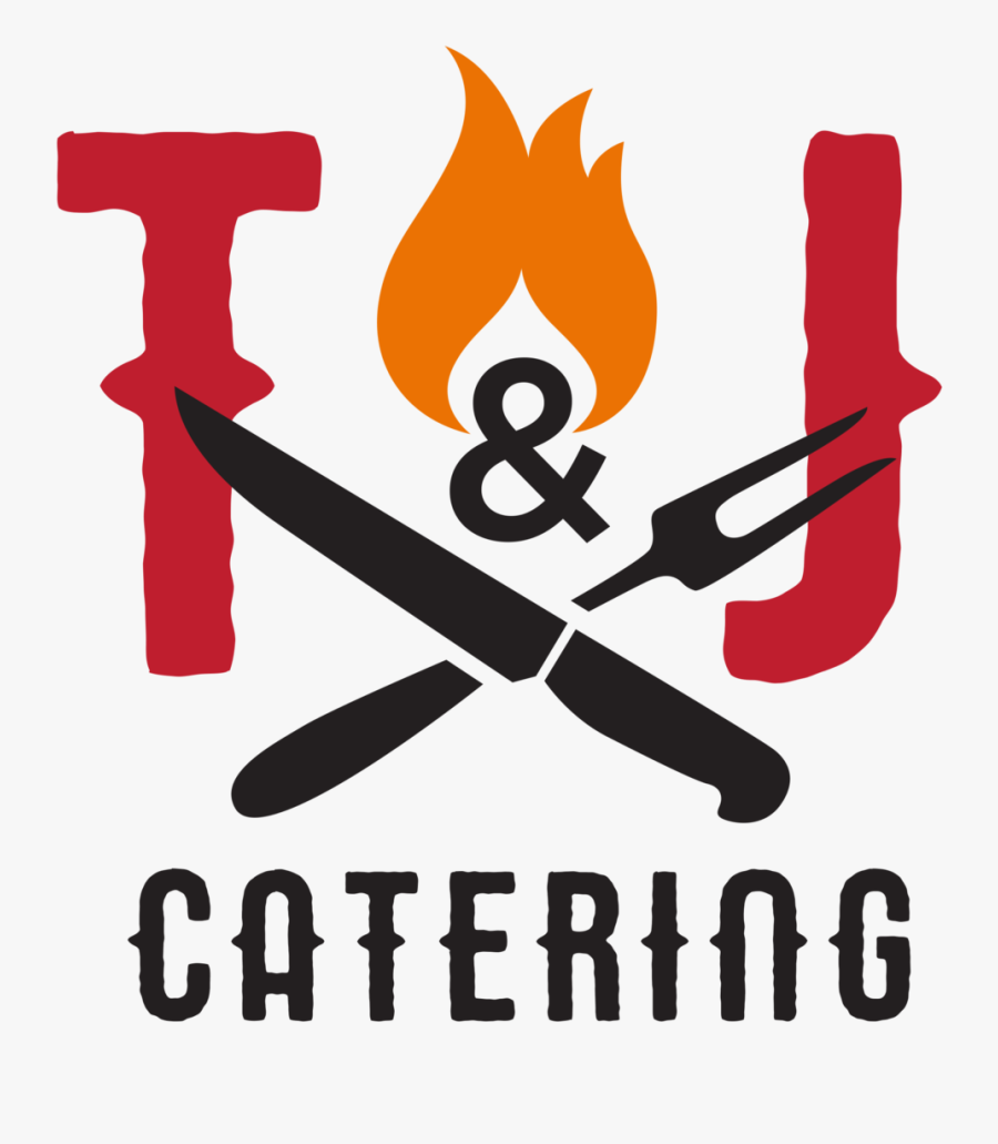 T&j Catering Logo - Graphic Design, Transparent Clipart