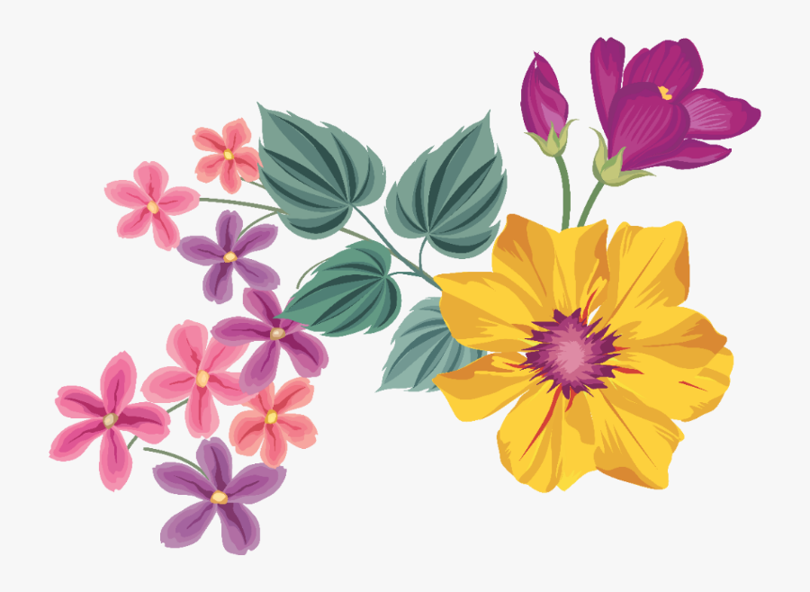 Flower Frame, Watercolor Paintings, Water Colors, Watercolour - Png Water Colour Flower, Transparent Clipart