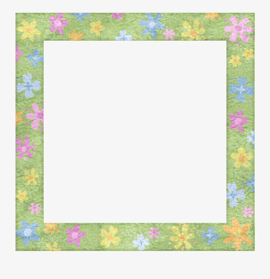 Download Flower Frame Clipart Borders And Frames Picture - Flower Frame, Transparent Clipart
