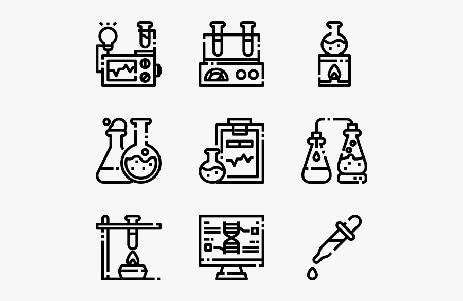 Laboratory - Video Conference Icon, Transparent Clipart