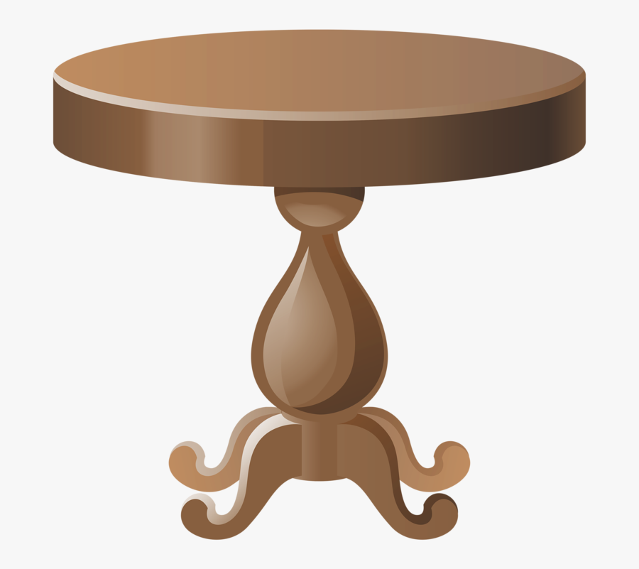 Transparent Clear The Table Clipart - Realistic Table Drawing, Transparent Clipart